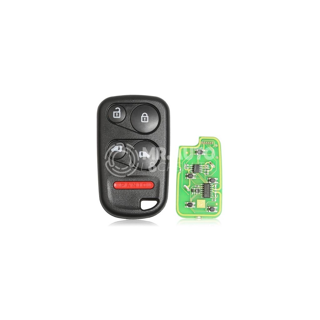 Xhorse XKHO04EN Wire Remote key Honda Separate 4 Buttons with Sliding Door Button